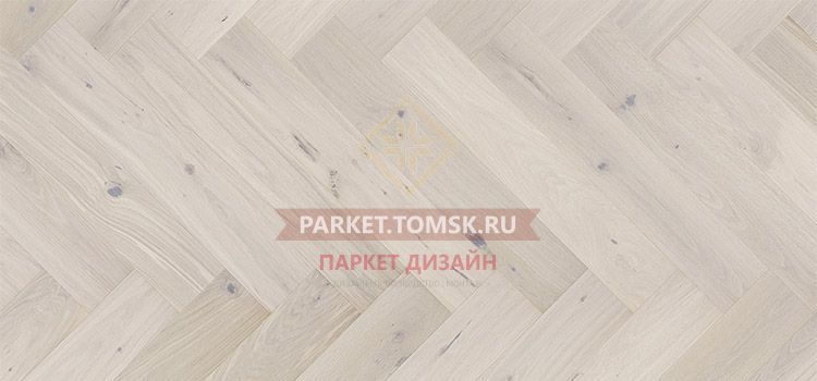 Паркетная доска Barlinek Елочка Дуб Cappuccino Herringbone
